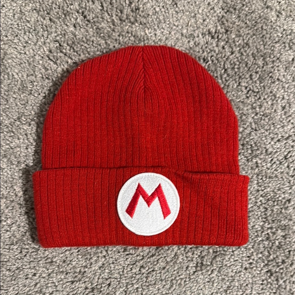 Red Mario Beanie